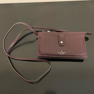 BRAND NEW Kate Spade Plum Wallet Purse